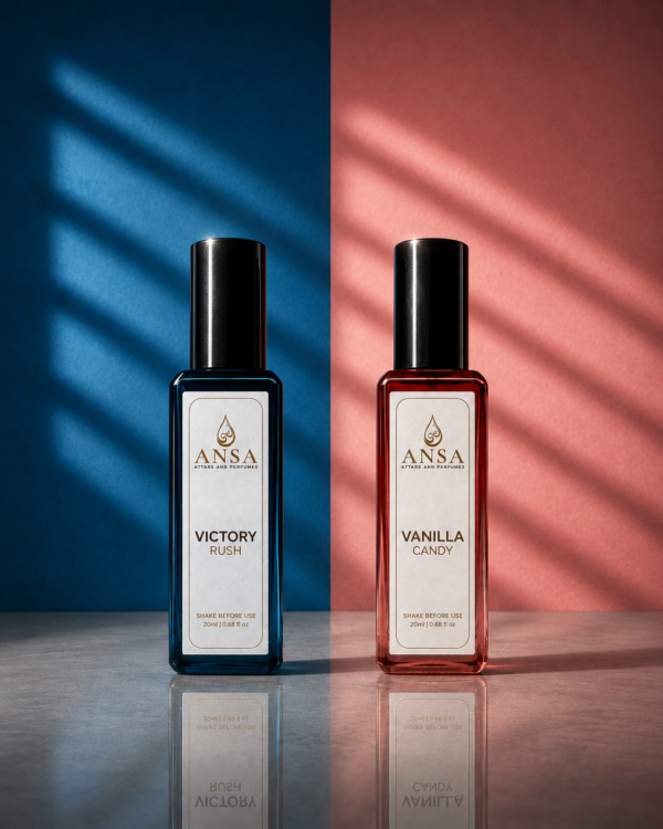 Vanilla Candy & Victory Rush - 20ml Water based perfume